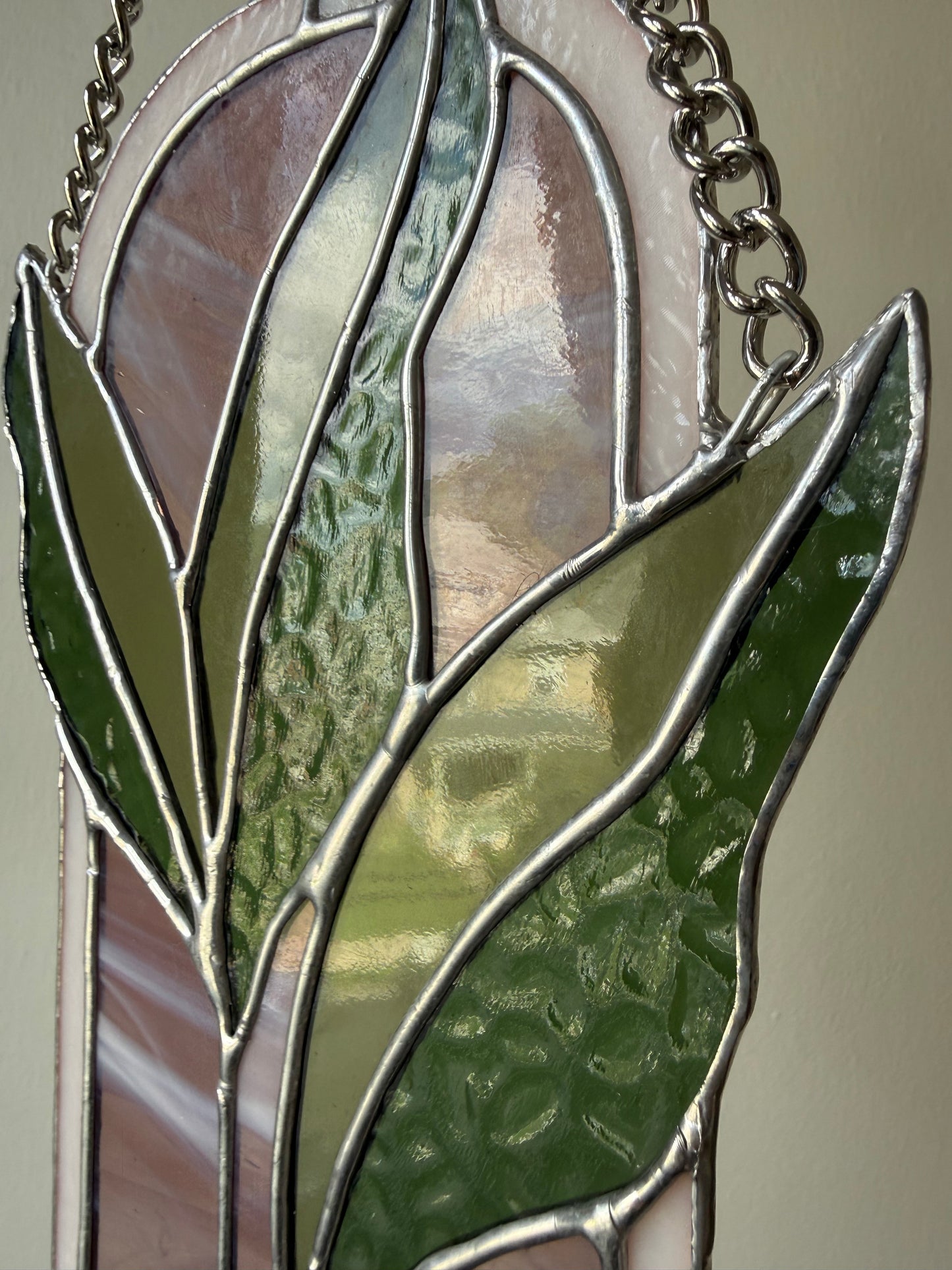 Purple Swirl Leaf