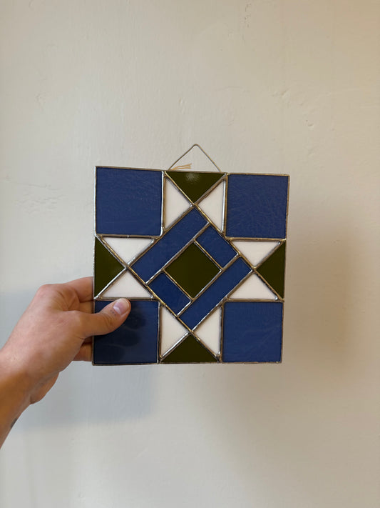 Cobalt Glass Quilt