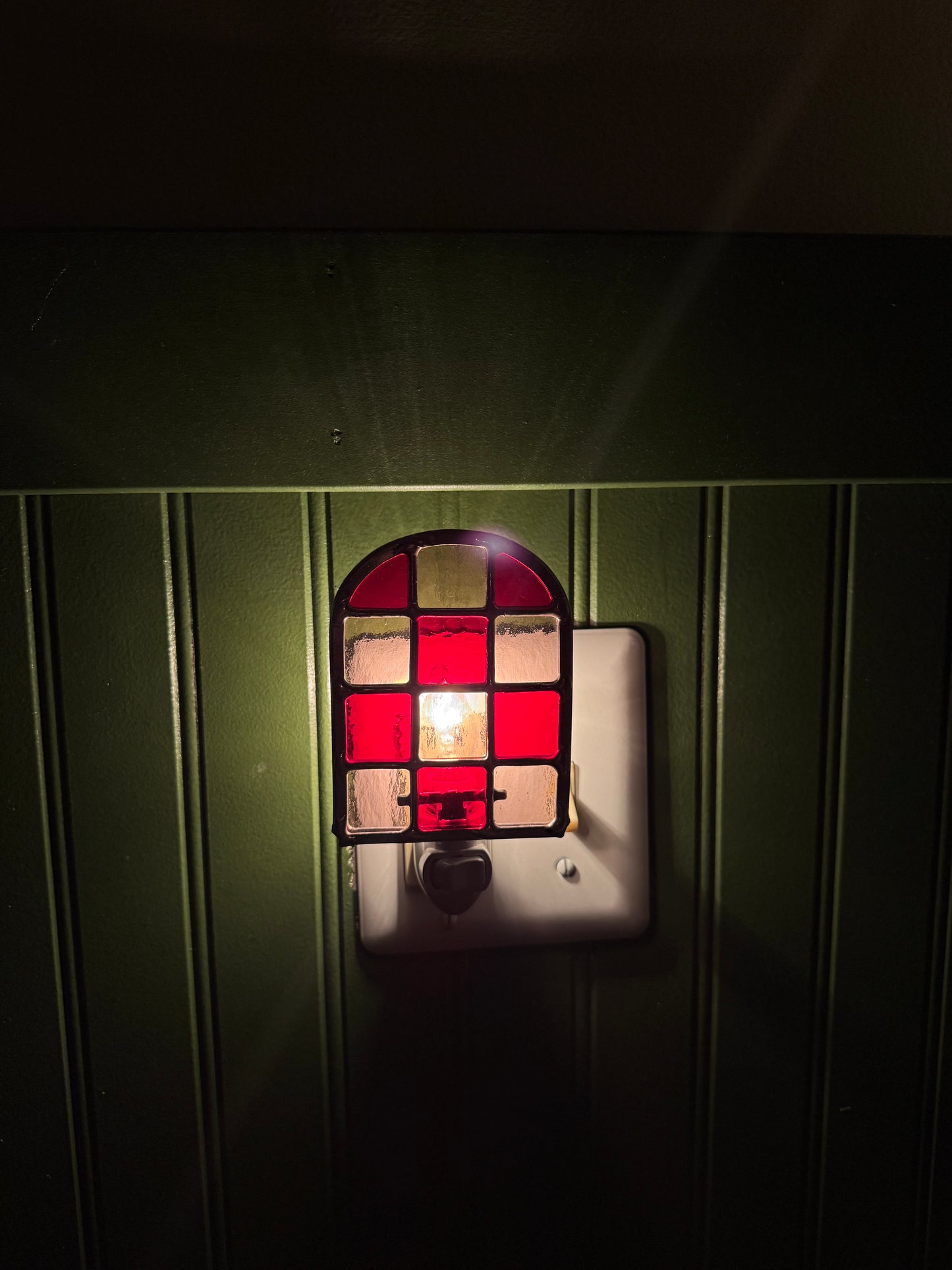 Pink & Red Night Light