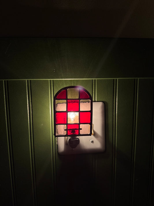 Pink & Red Night Light