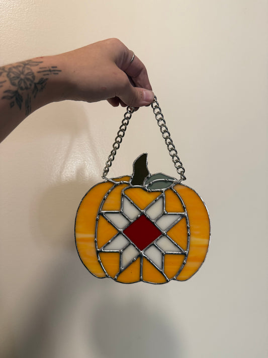 Quilted Pumpkin 3