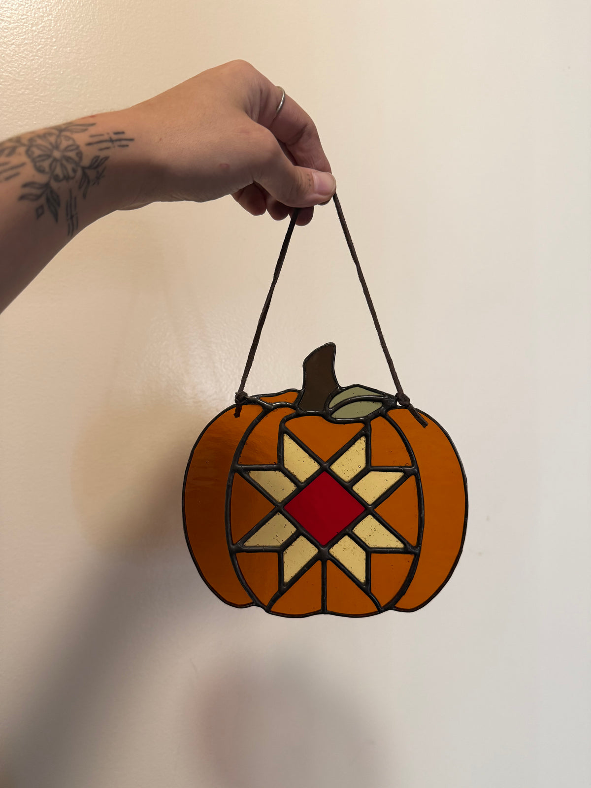 Quilted Pumpkin 1