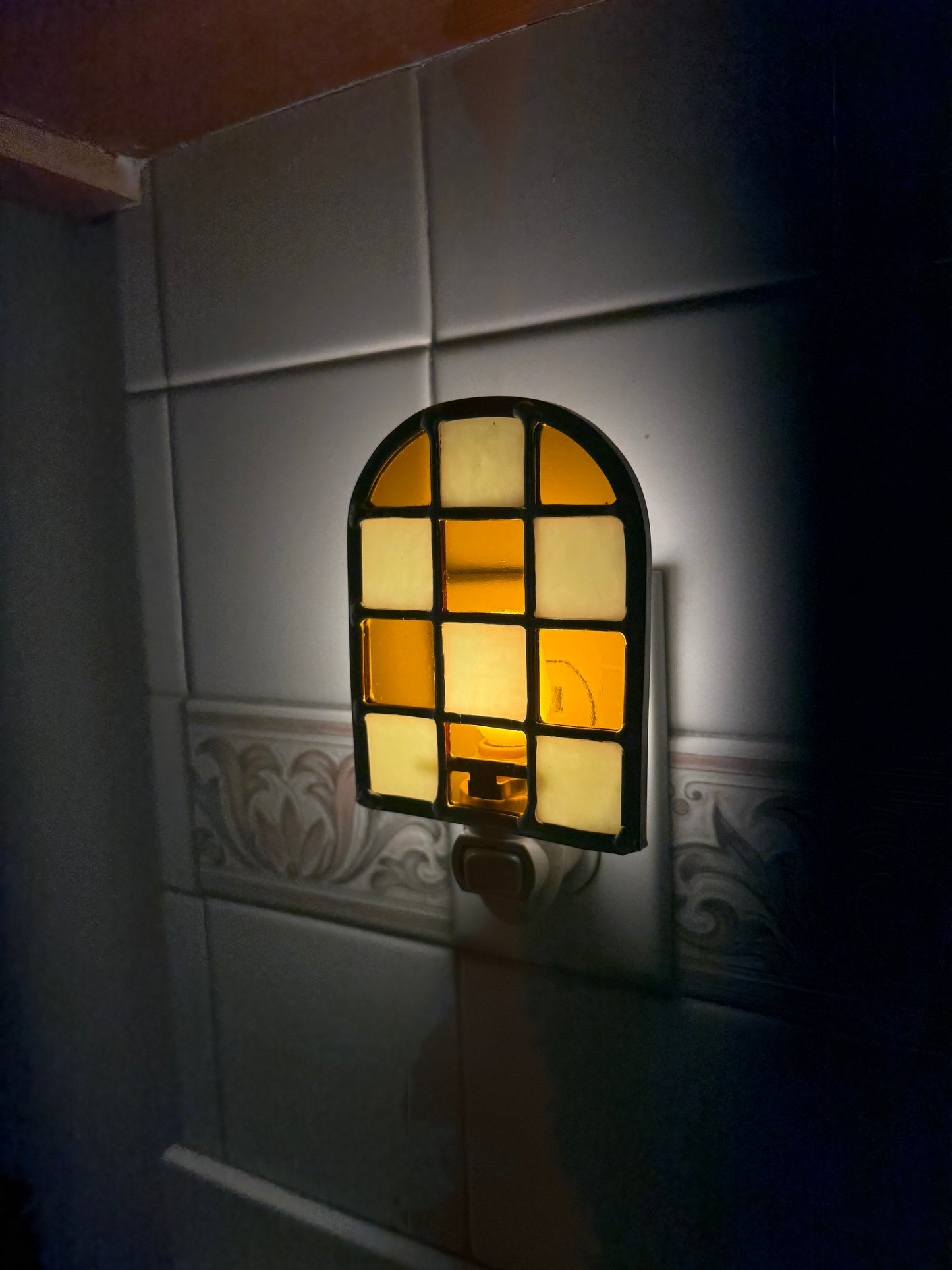 Orange & Yellow Night Light