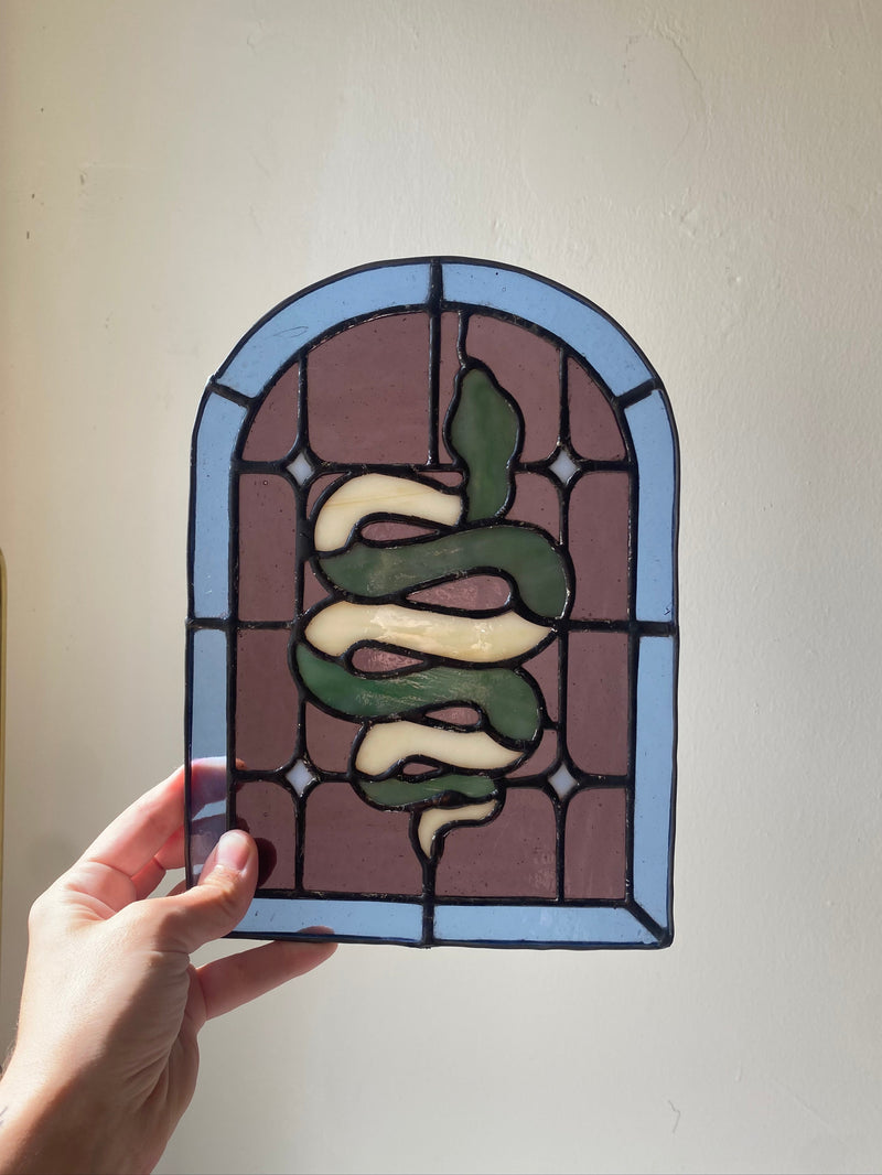 Stained glass artwork