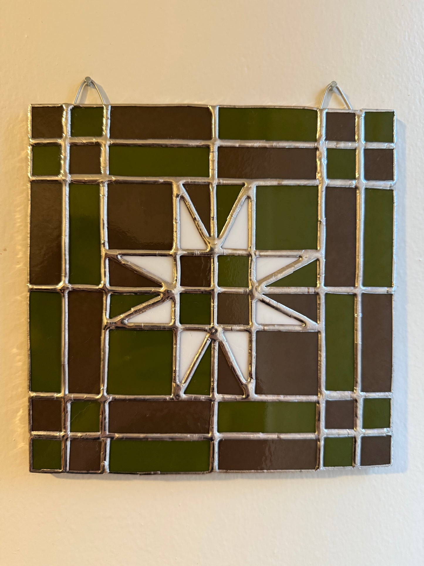 Olive Glass Quilt