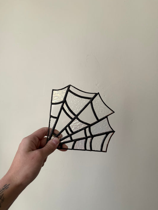 Spider Web Glass Panel 2