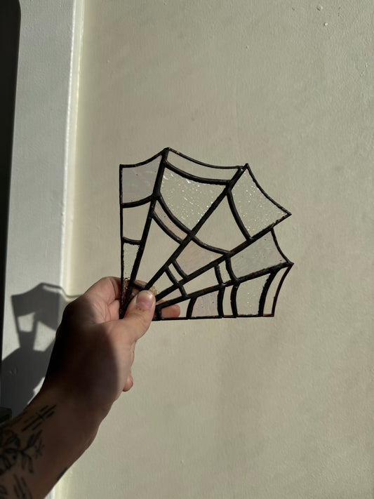 Spider Web Glass Panel 2