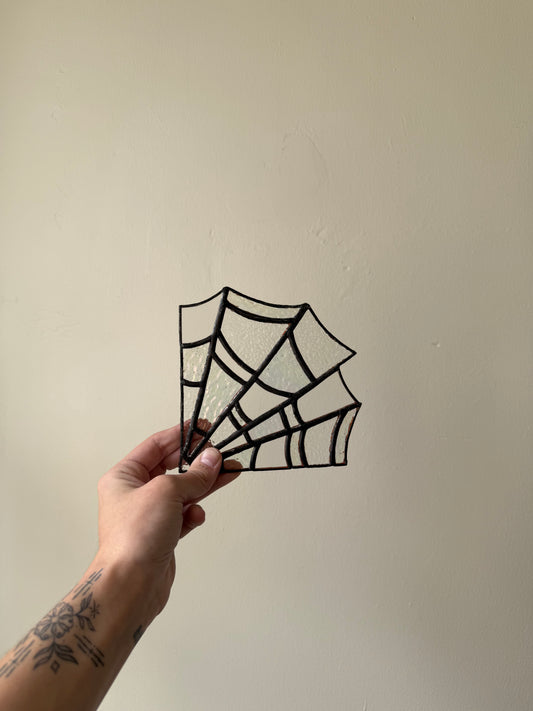 Spider Web Glass Panel
