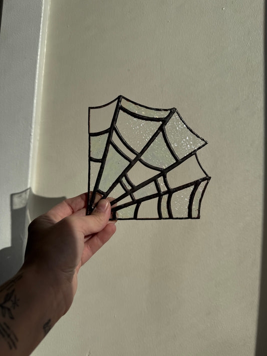 Spider Web Glass Panel