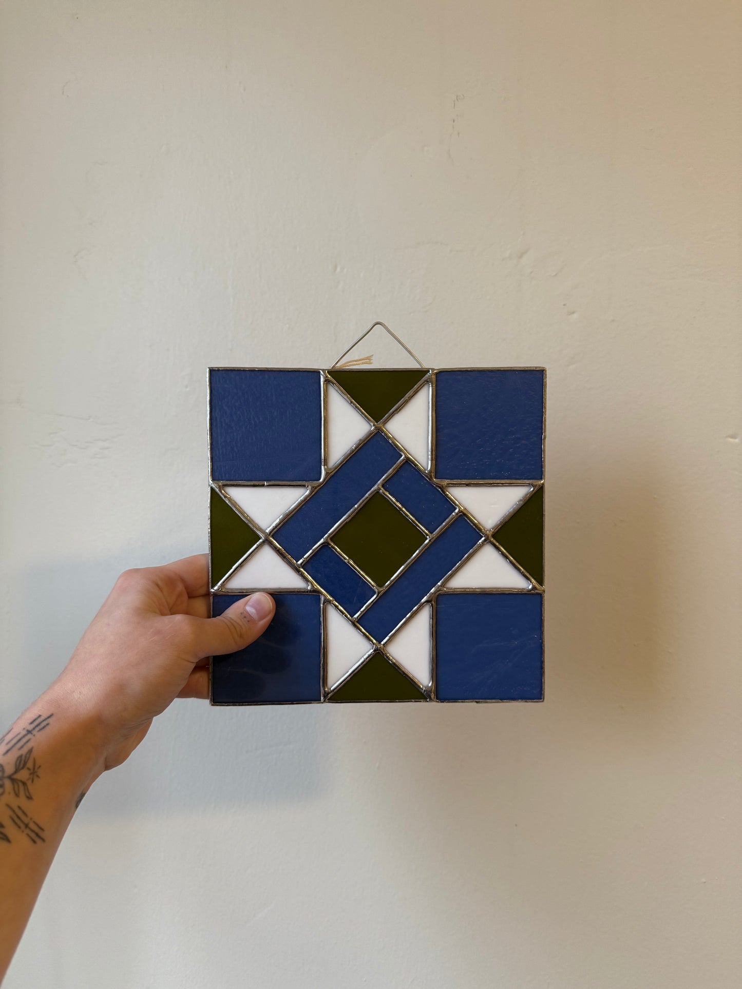Cobalt Glass Quilt