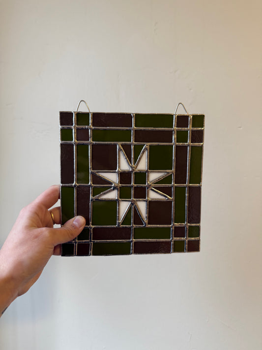 Olive Glass Quilt